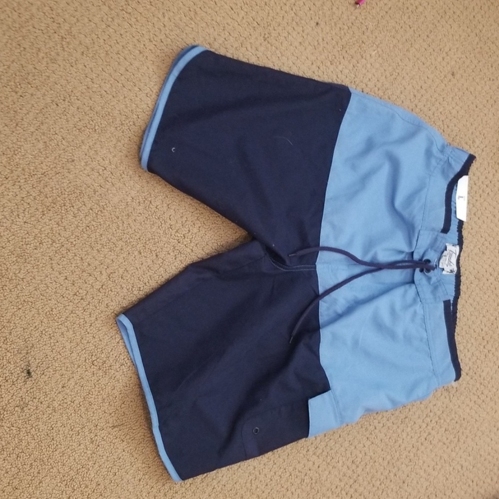 Dark blue and light blue.  Trunks surf and swim co